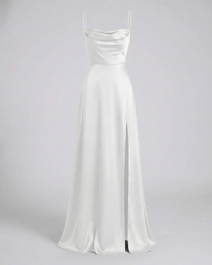 Women's figure-skimming maxi dress