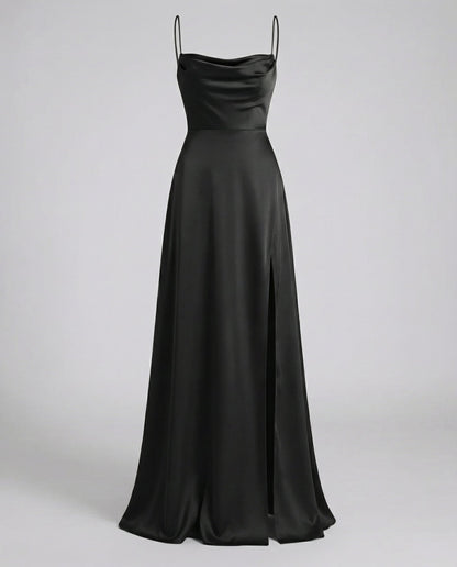 Women's occasion maxi dress back