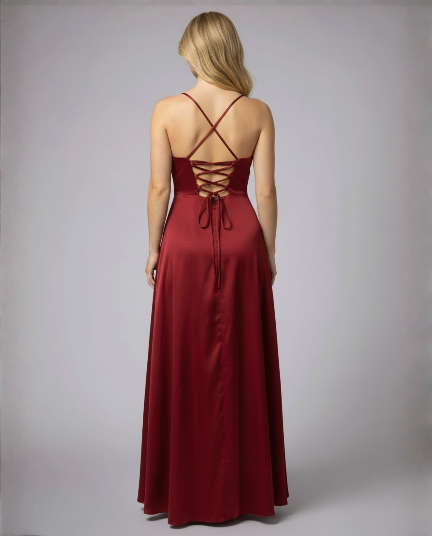 Maxi Dress – Elegant Slip Dress with Side Split
