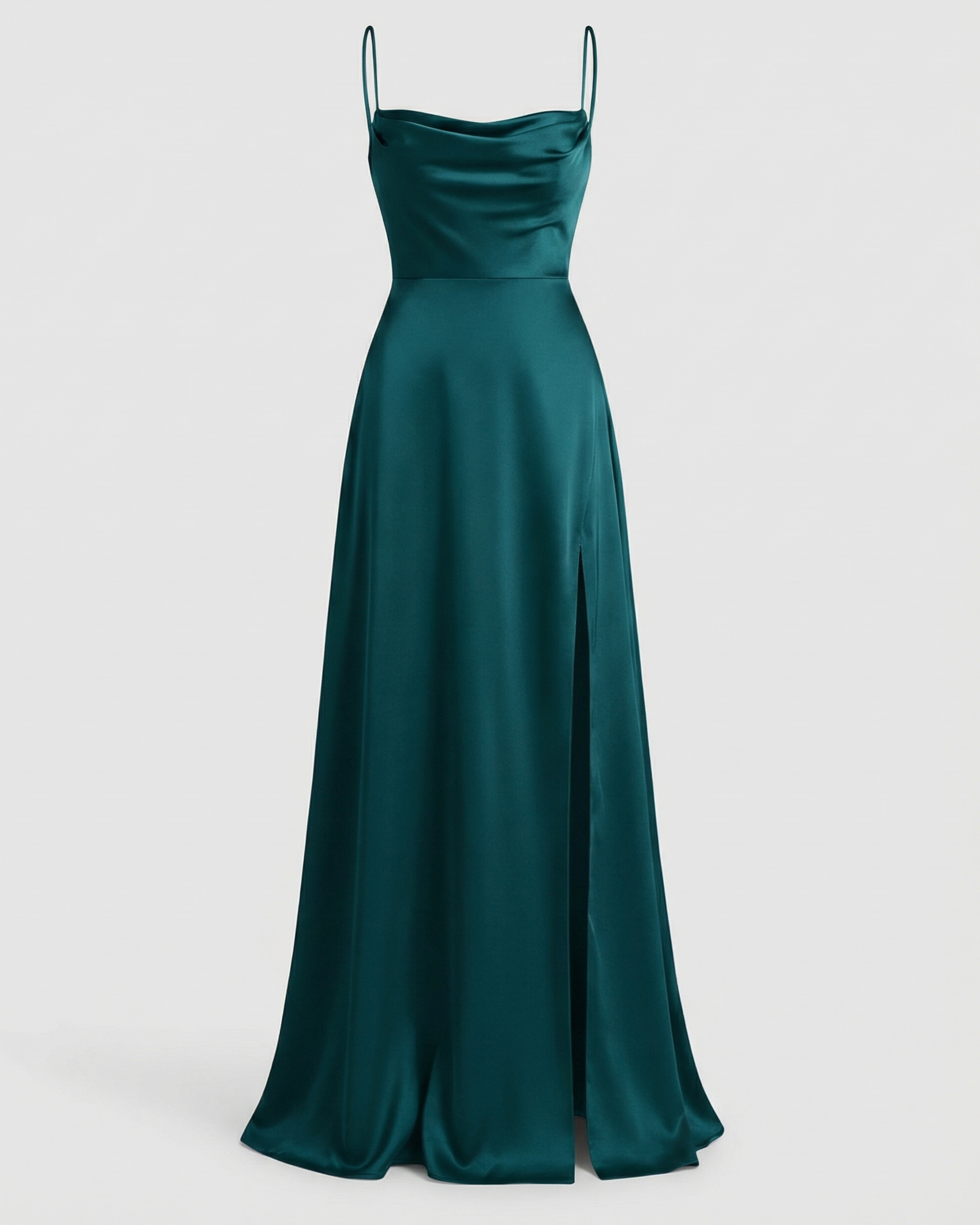 Women's elegant maxi slip dress