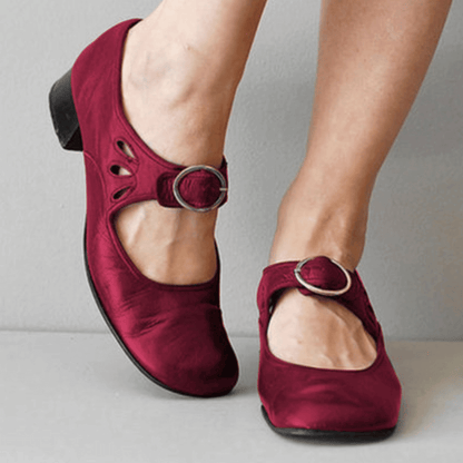 Leather Sandals for Women, Comfort Arch Support Sandals with Soft Footbed