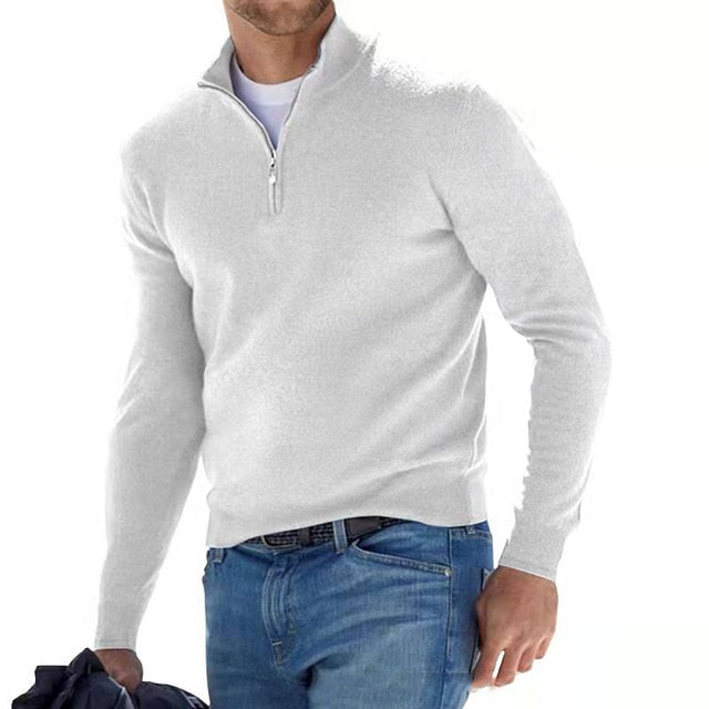 Men's casual knit jumper