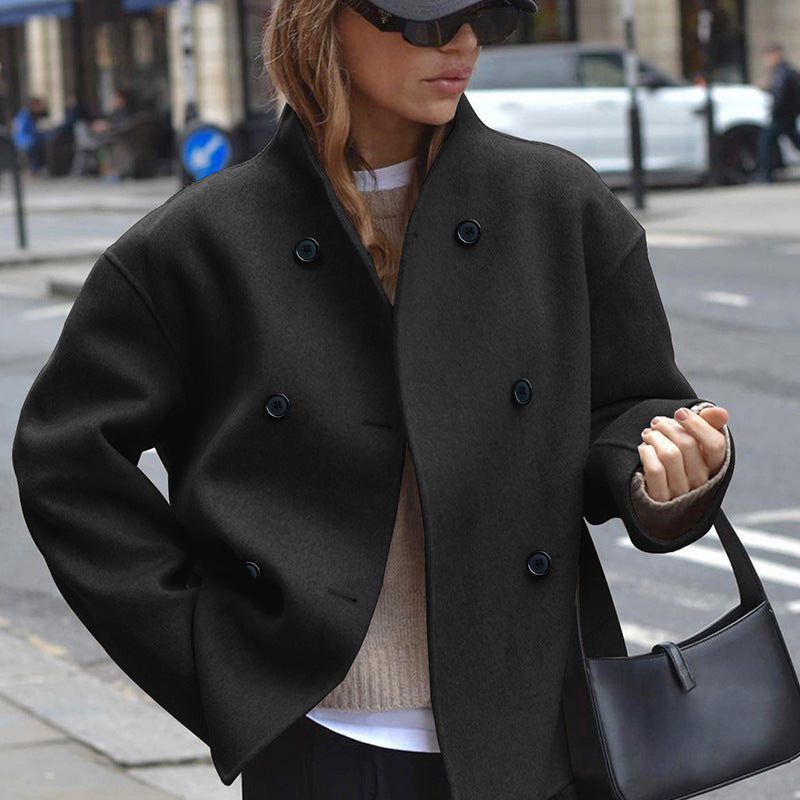 Women's casual oversized jacket - back
