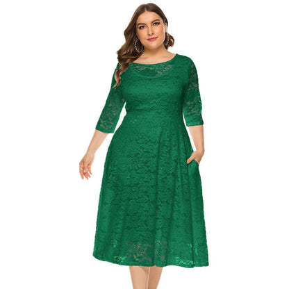 Women's long-sleeve chiffon maxi dress