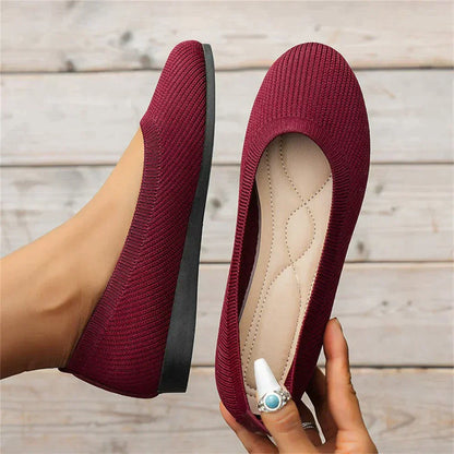 Orthopaedic Loafers for Women, Supportive Leather Flat Shoes with Arch Support