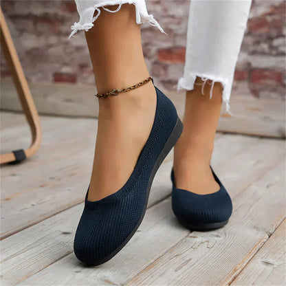 Orthopaedic Loafers for Women, Supportive Leather Flat Shoes with Arch Support