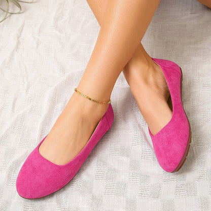 Suede Slippers for Women – Soft Comfort Slippers with Non-Slip Sole