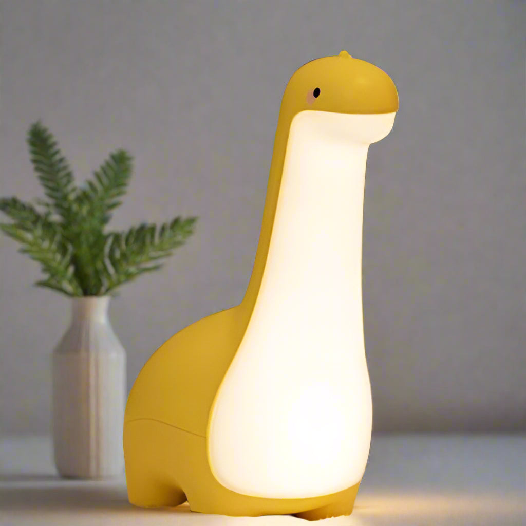 Dinosaur Night Light – Rechargeable Soft Glow Kids' Lamp