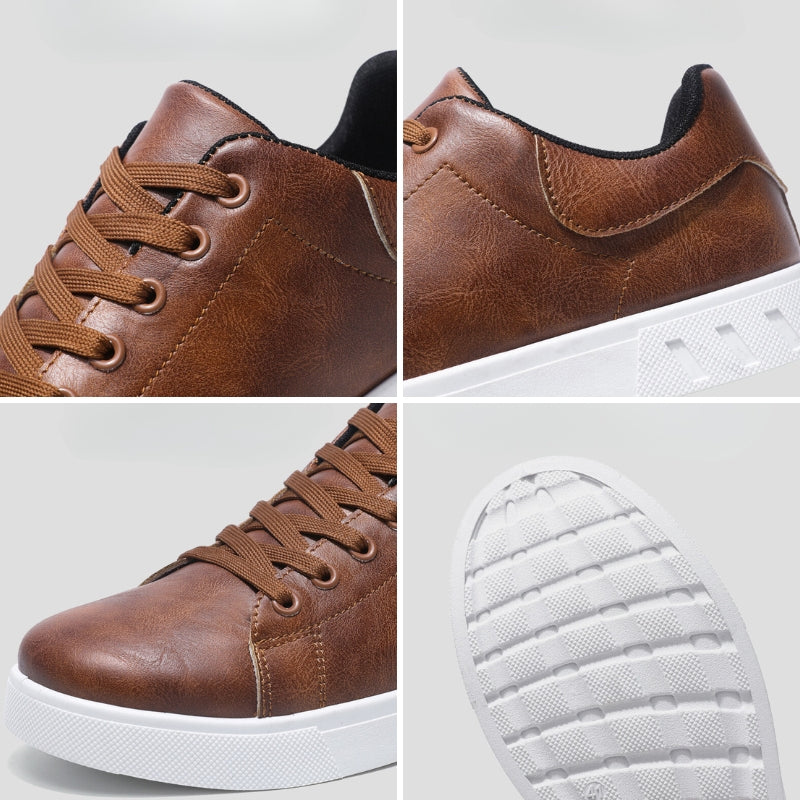 Vegan Trainers – Cushioned Rubber-Sole Sneakers