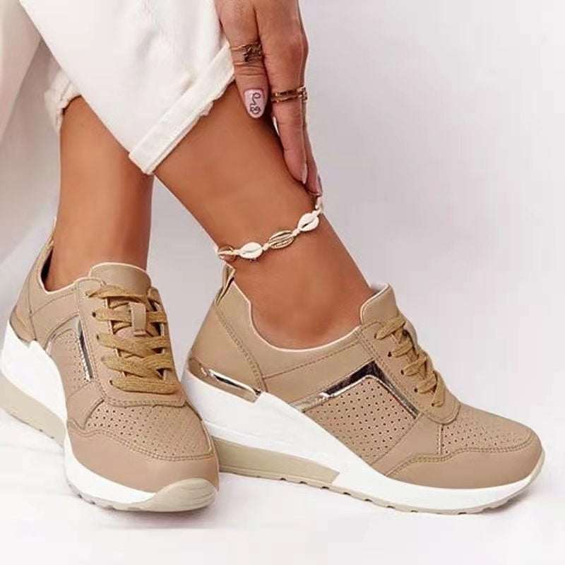 Orthopaedic Mesh Trainers for Women, Cushioned Comfort Sneakers with Arch Support