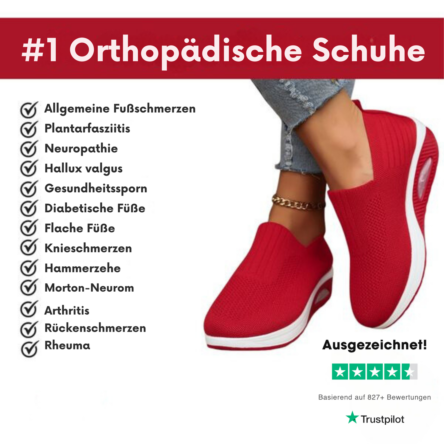 Slip-On Comfort Shoes – Cushioned Supportive Shoes