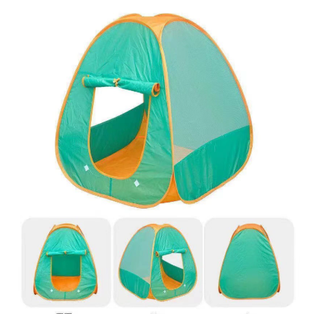 Kids camping play set with tent and accessories