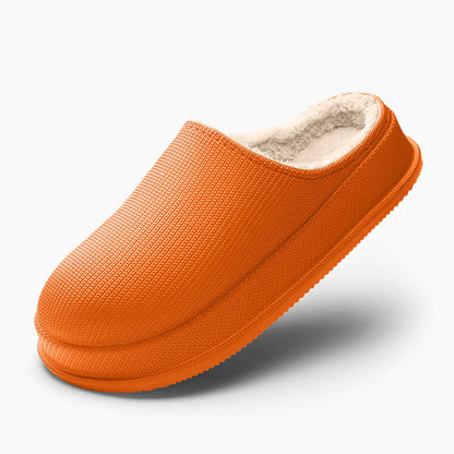 Warm Winter Slippers for Women, Plush Platform House Slippers with Non-Slip Sole