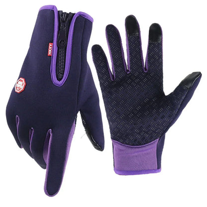 Heated Touchscreen Gloves – Windproof Winter Gloves