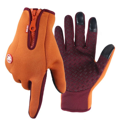 Heated Touchscreen Gloves – Windproof Winter Gloves