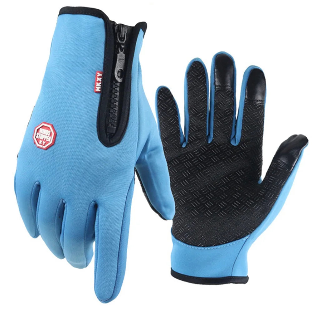 Heated Touchscreen Gloves – Windproof Winter Gloves