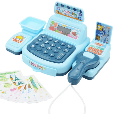 Toy Cash Register – Kids' Pretend Shop Play Set