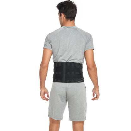 Back Support Brace – Adjustable Breathable Lumbar Support