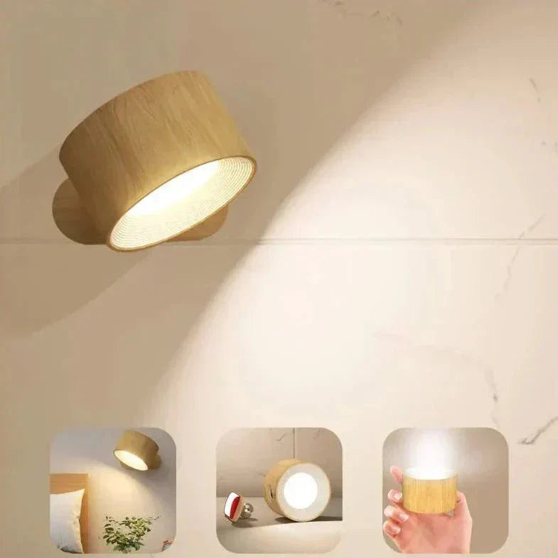 Wireless Wall Light – Stick-On Rechargeable LED Lamp