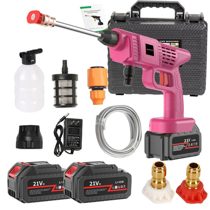 Cordless Pressure Washer – Portable Battery Car & Garden Cleaner