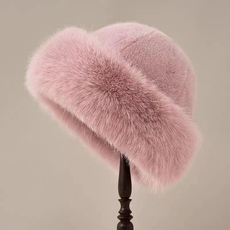 Cosy Thick Fluffy Faux Fur Hat