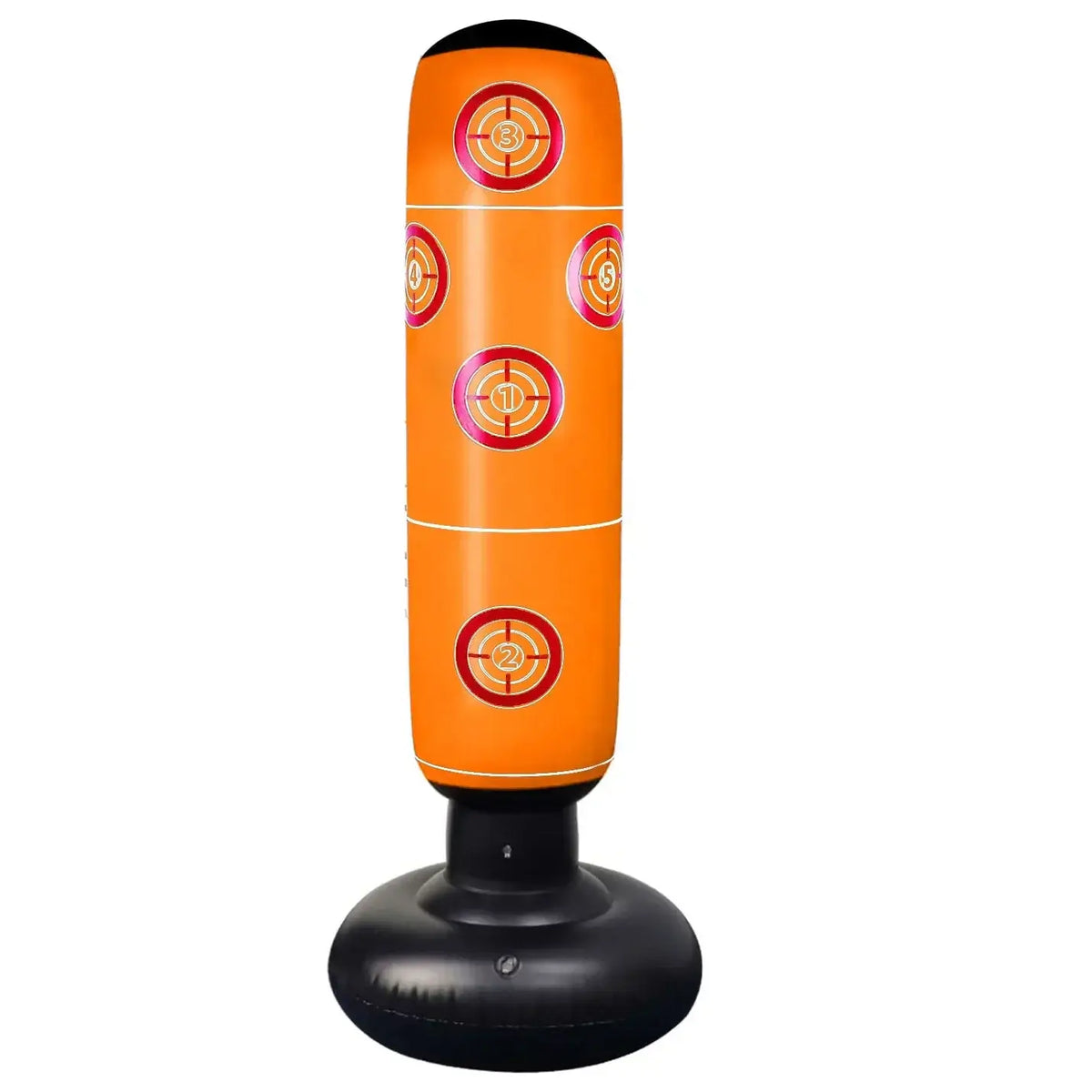 Inflatable free-standing punching bop bag