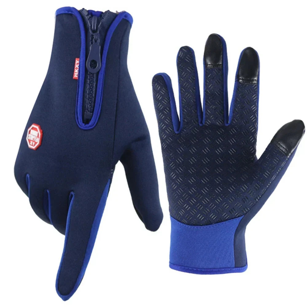 Heated Touchscreen Gloves – Windproof Winter Gloves