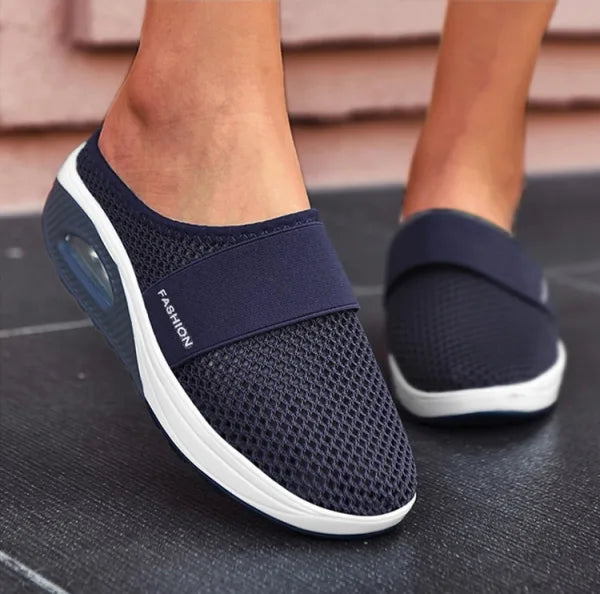 Orthopaedic Wedge Sandals for Women – Arch Support Wedge Heels with Cushioned Sole