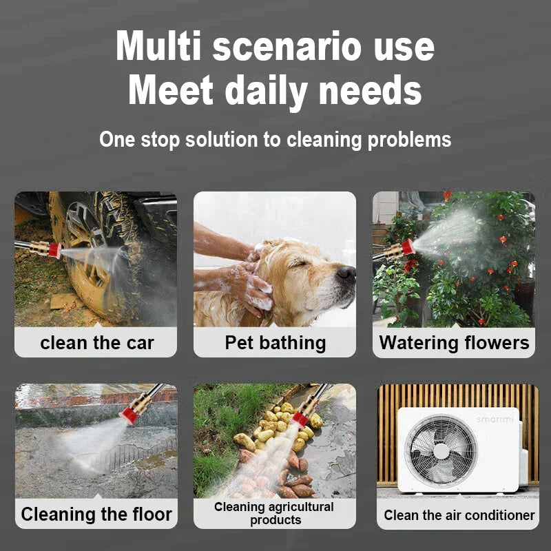 Cordless Pressure Washer – Portable Battery Car & Garden Cleaner