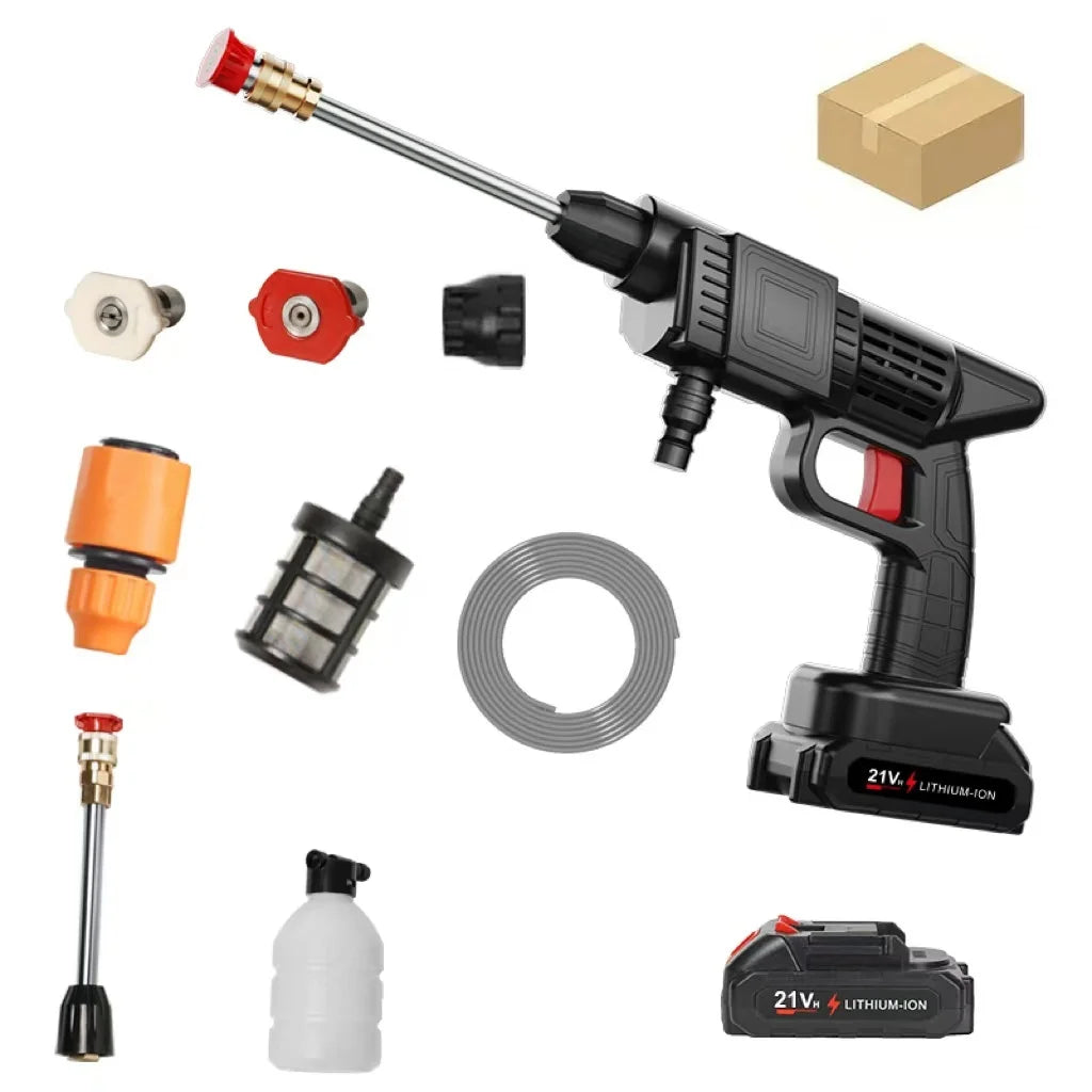 Cordless Pressure Washer – Portable Battery Car & Garden Cleaner
