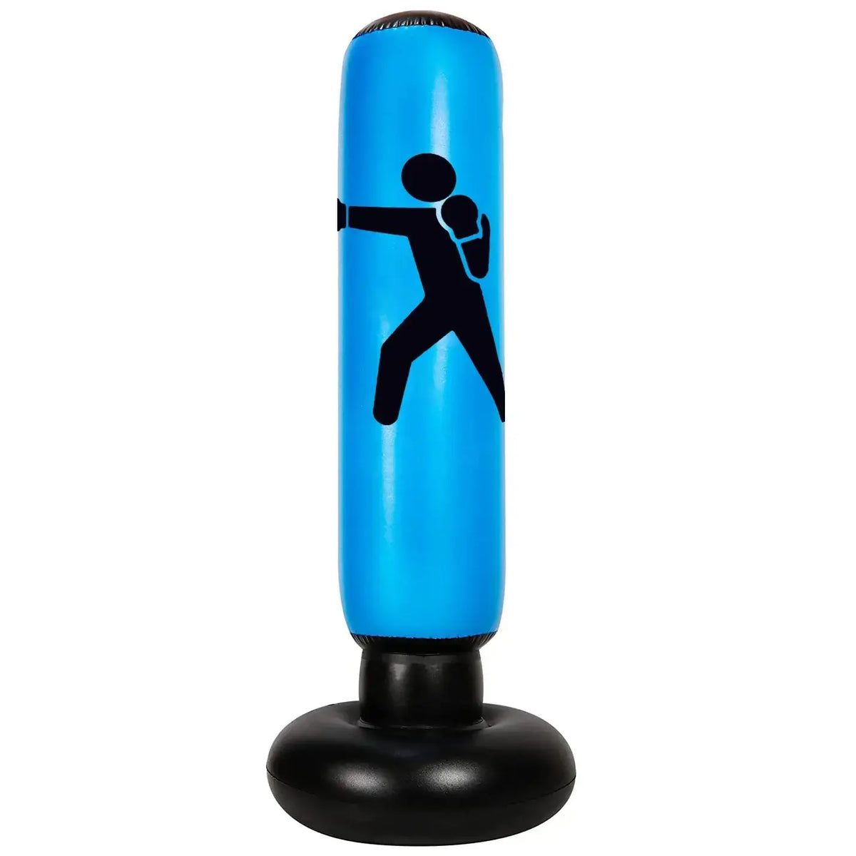 Inflatable free-standing punching bop bag