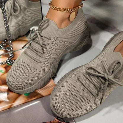 Orthopaedic Mesh Sneakers for Women – Lightweight Breathable Trainers with Arch Support