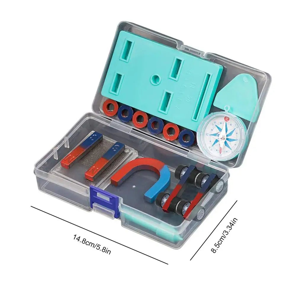 Educational magnet science discovery set for kids