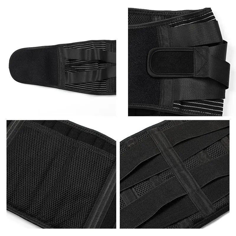 Back Support Brace – Adjustable Breathable Lumbar Support