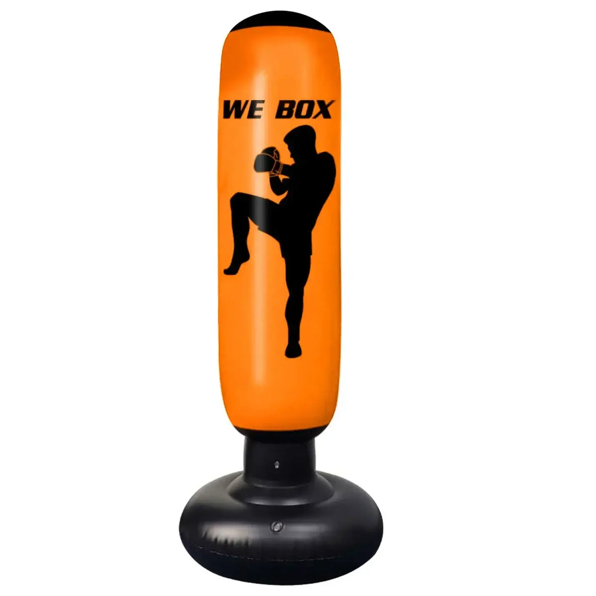 Inflatable free-standing punching bop bag