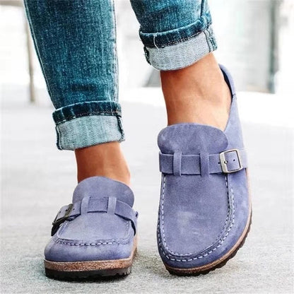 Retro Slide Sandals for Women – Cushioned Comfort Sliders with Arch Support