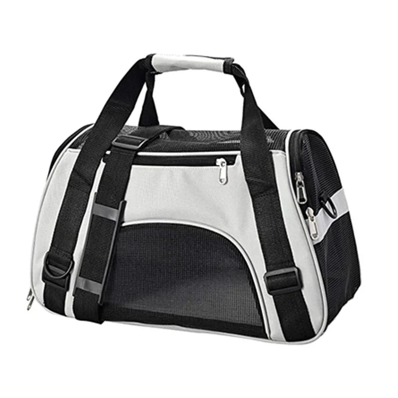 Breathable soft pet travel carrier bag