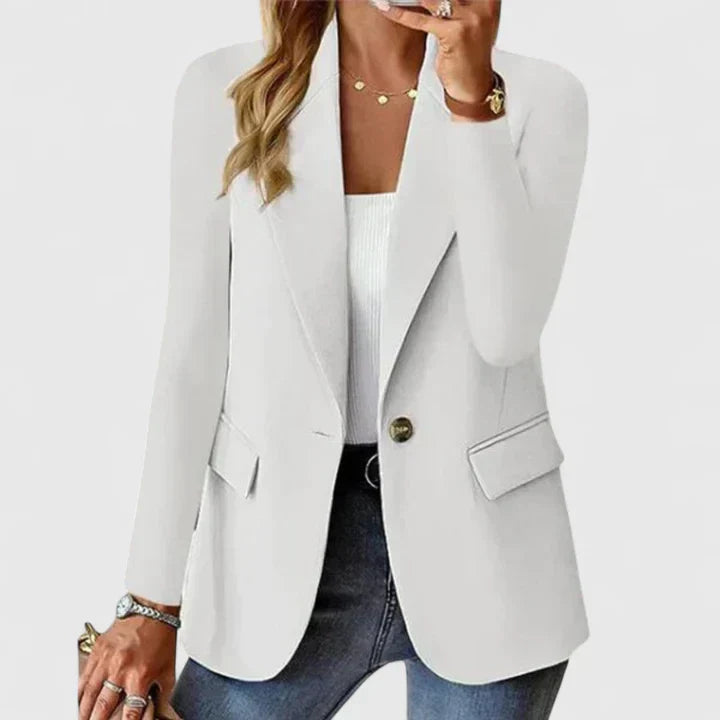 Women's single-button blazer - side