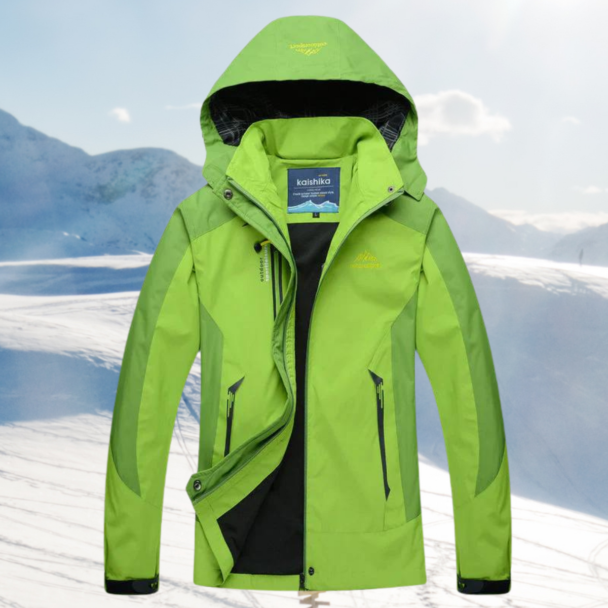 Women's Waterproof Jacket – Windproof Hooded Outdoor Coat