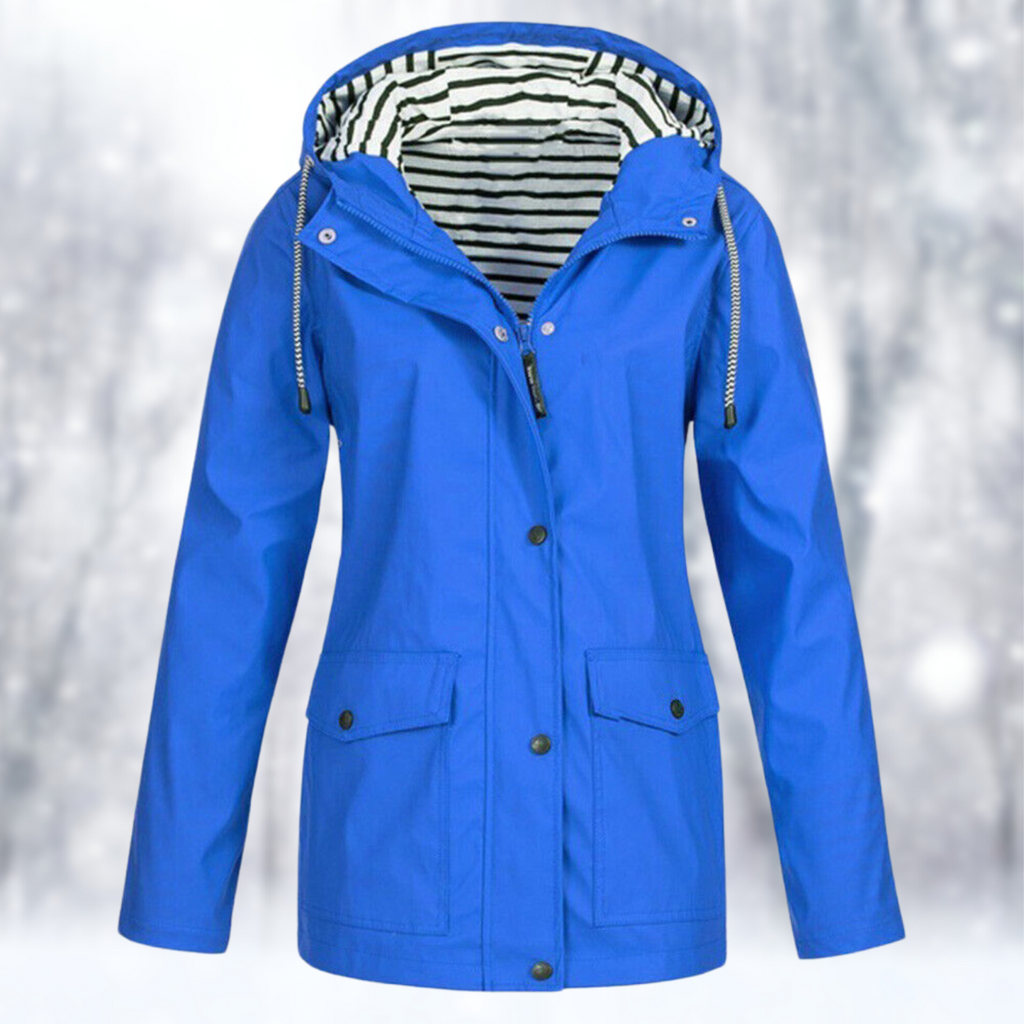 Women's lightweight waterproof jacket - back
