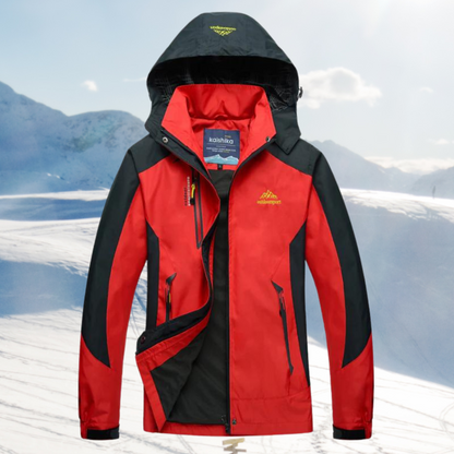Women's Waterproof Jacket – Windproof Hooded Outdoor Coat