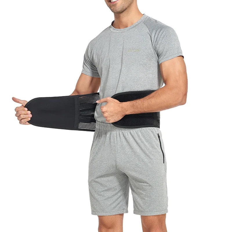 Back Support Brace – Adjustable Breathable Lumbar Support