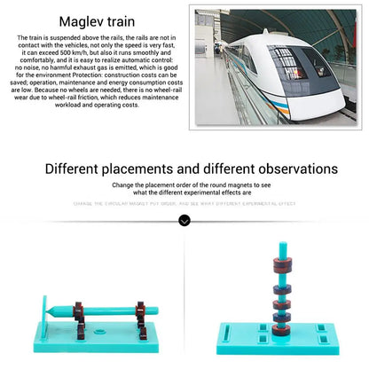 Educational magnet science discovery set for kids