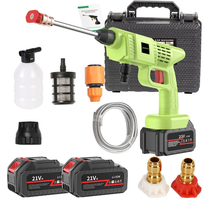 Cordless Pressure Washer – Portable Battery Car & Garden Cleaner