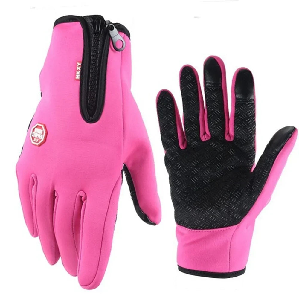 Heated Touchscreen Gloves – Windproof Winter Gloves