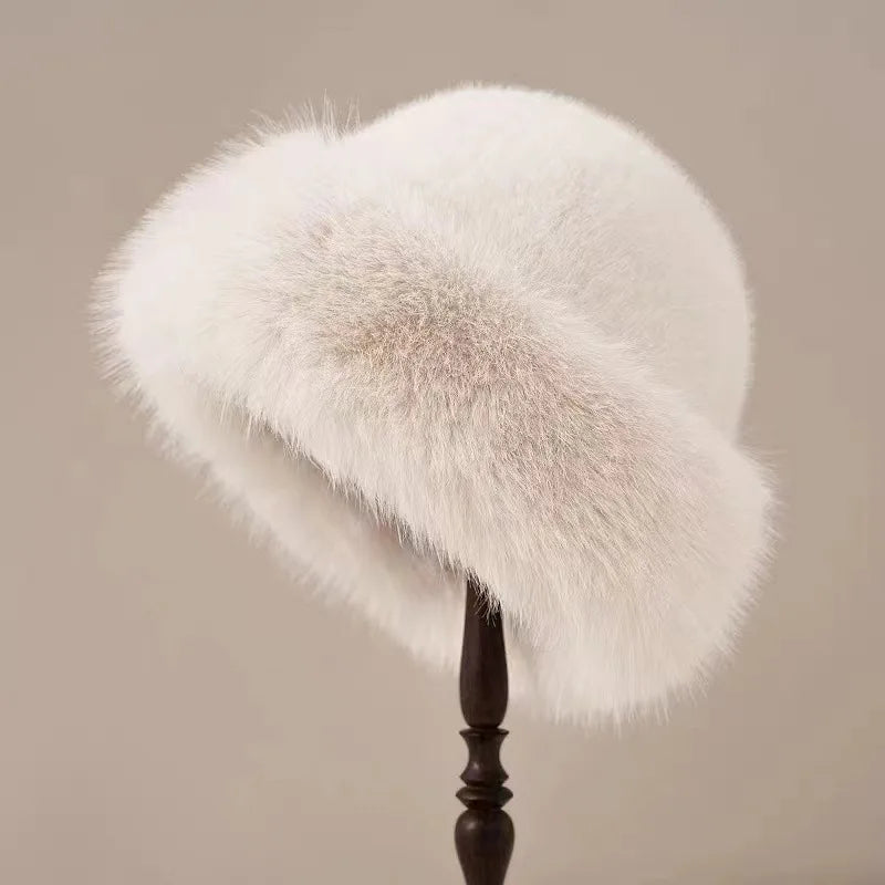 Cosy Thick Fluffy Faux Fur Hat