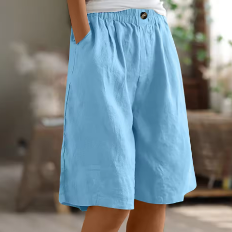 Women's casual pocket shorts