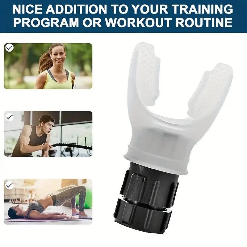 Breathing Trainer – Adjustable Resistance Lung Capacity Trainer