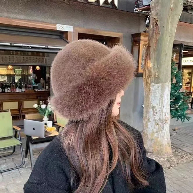 Cosy Thick Fluffy Faux Fur Hat