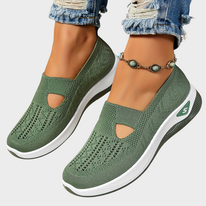 Women's slip-on comfort shoes pair